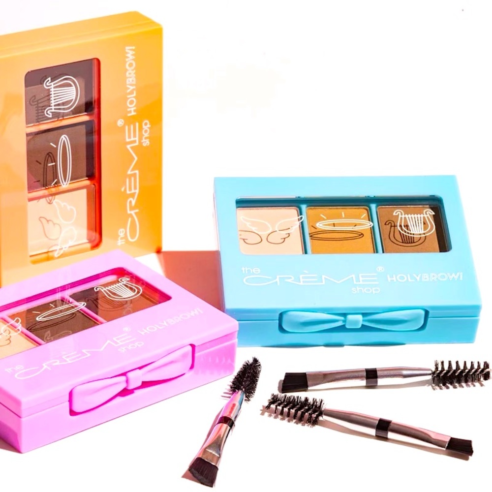 ⭐️ 2/$30 NIB THE CREME SHOP Holy Brow Eyebrow Trio